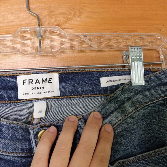 Frame | Le Skinny de Jeanne Ripped Skinny Jeans 25 - Picture 4 of 6